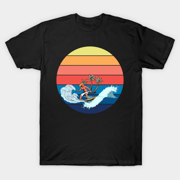 Catch the Wave of Adventure T-Shirt by NedisDesign